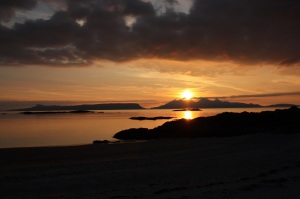 Sunset in the Western Isles